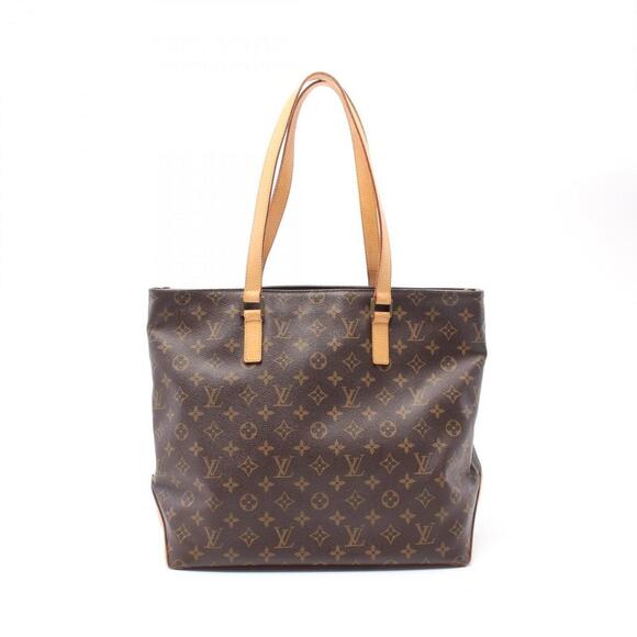 LOUIS VUITTON Brown Monogram Leather Tote Bag - Picture 1 of 11